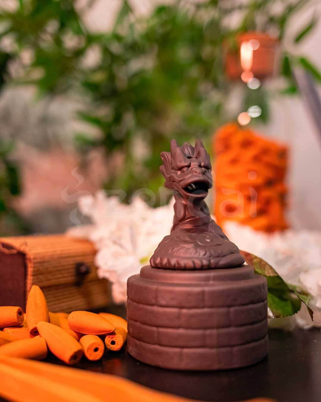 Breathing Dragon - Backflow Incense Burner -