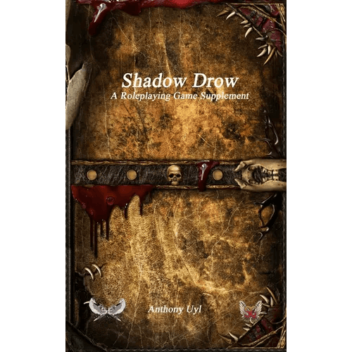 Shadow Drow A Roleplaying Game Supplement - Hardcover -