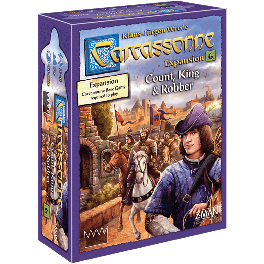 Carcassonne: Expansion 6 - Count, King & Robber -