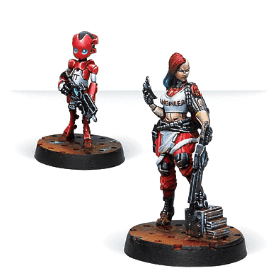 Zoe & Pi-Well, Special Clockmakers Team (Engineer & Remote) -