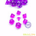 Mini Acrylic, Resin Dice like the real size but smaller.