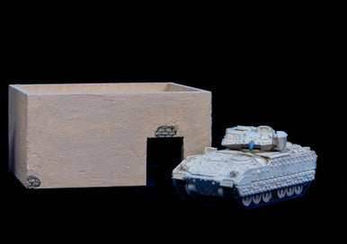 Middle East One Story Building With Removable Roof (MDF) - 15MMDF010-R - 