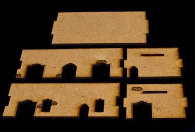 Middle East One Story Building (MDF) - 15MMDF015 - 
