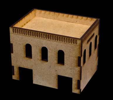 Middle East Two Story Building - 28MMDF020 - 