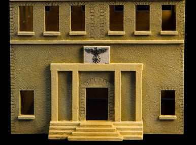 WWII City Building (MDF) - 15MMDF450 - 