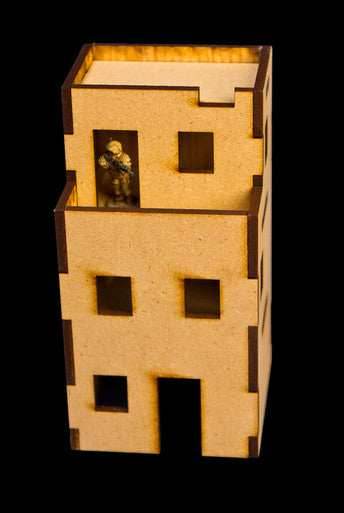 3 Story Building (MDF) - 15MMDF130 - 