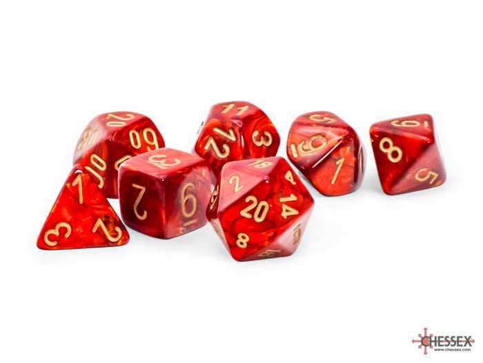 (Releases 8/28) 6-Pack of one of each of the new Mega-Hedral Dice Sets by Chessex - 