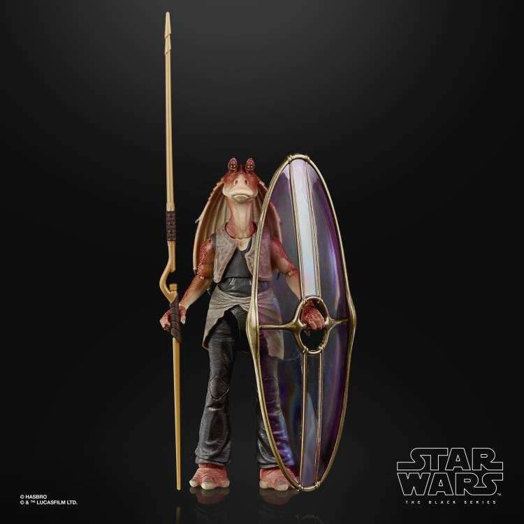 Star Wars: The Black Series - Jar Jar Binks (The Phantom Menace) 6-Inch Deluxe Action Figure - 