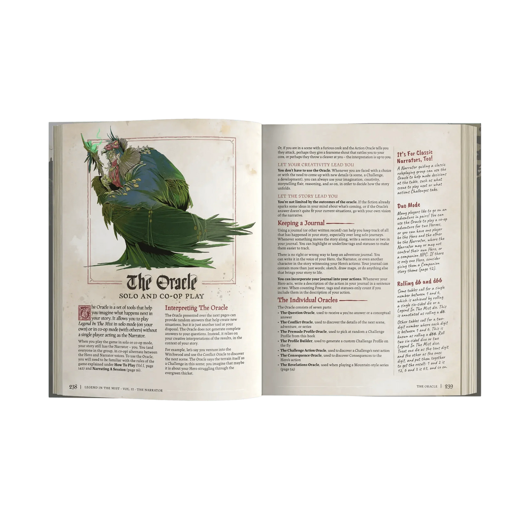 Legend in the Mist - Corebook