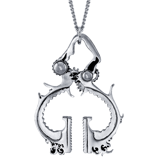 Magic: The Gathering X RockLove Black Vise Necklace - 