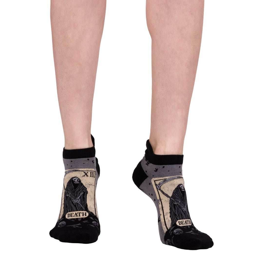 Death Tarot Card Ankle Socks - 