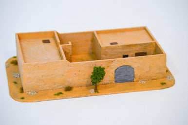 Walled Compound With Removable Roof (MDF) - 15MMDF030-R - 