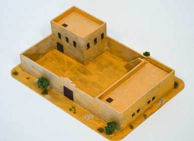 Walled Compound With Removable Roof (MDF) - 15MMDF038-R - 