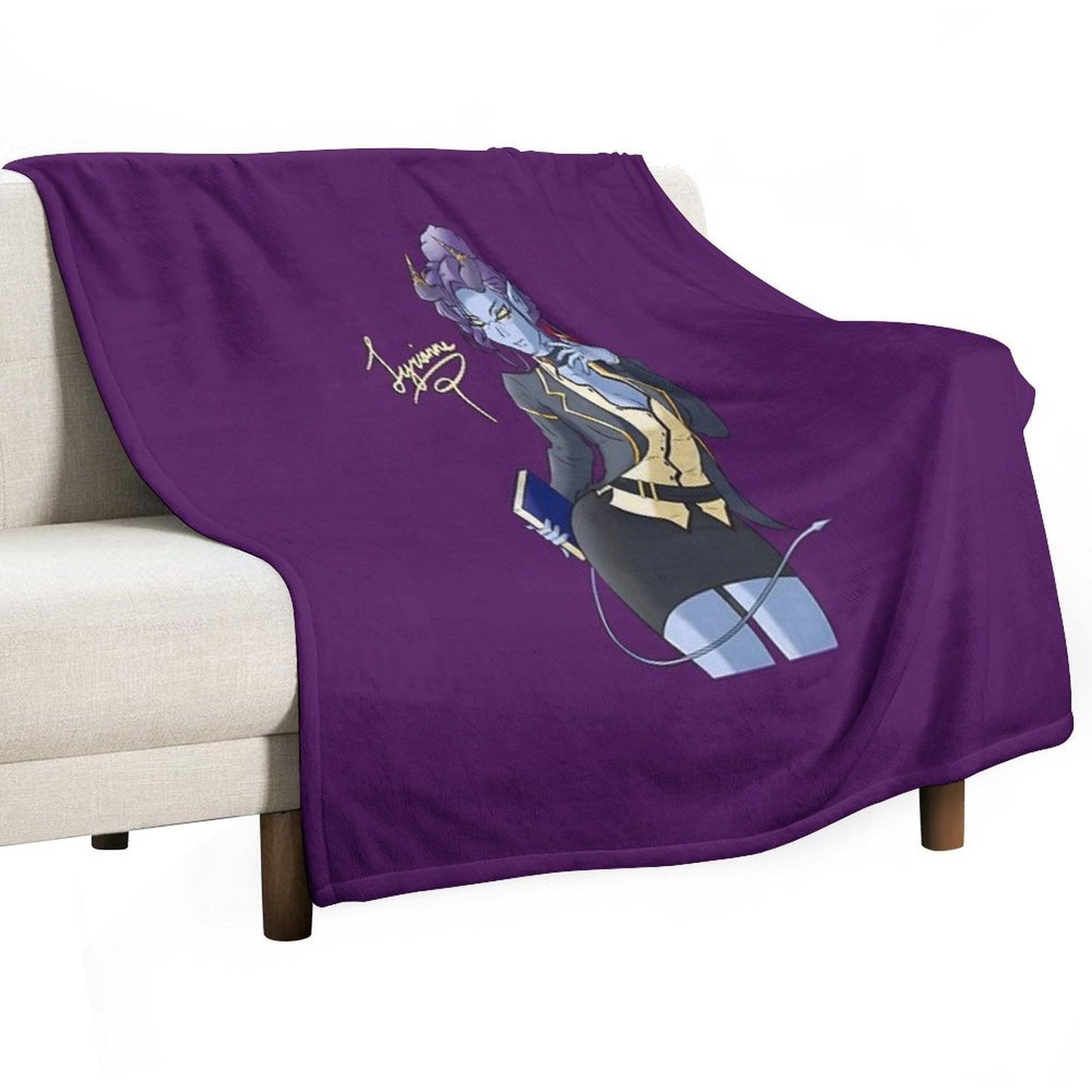 Lyrianne Throw Blanket