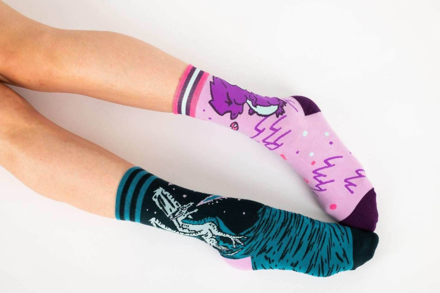 Evil AF Dragon Crew Socks - 