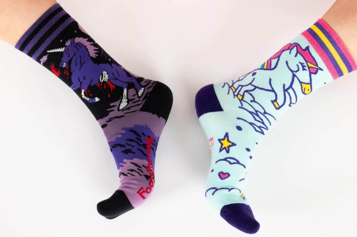 Evil AF Unicorn Crew Socks - 