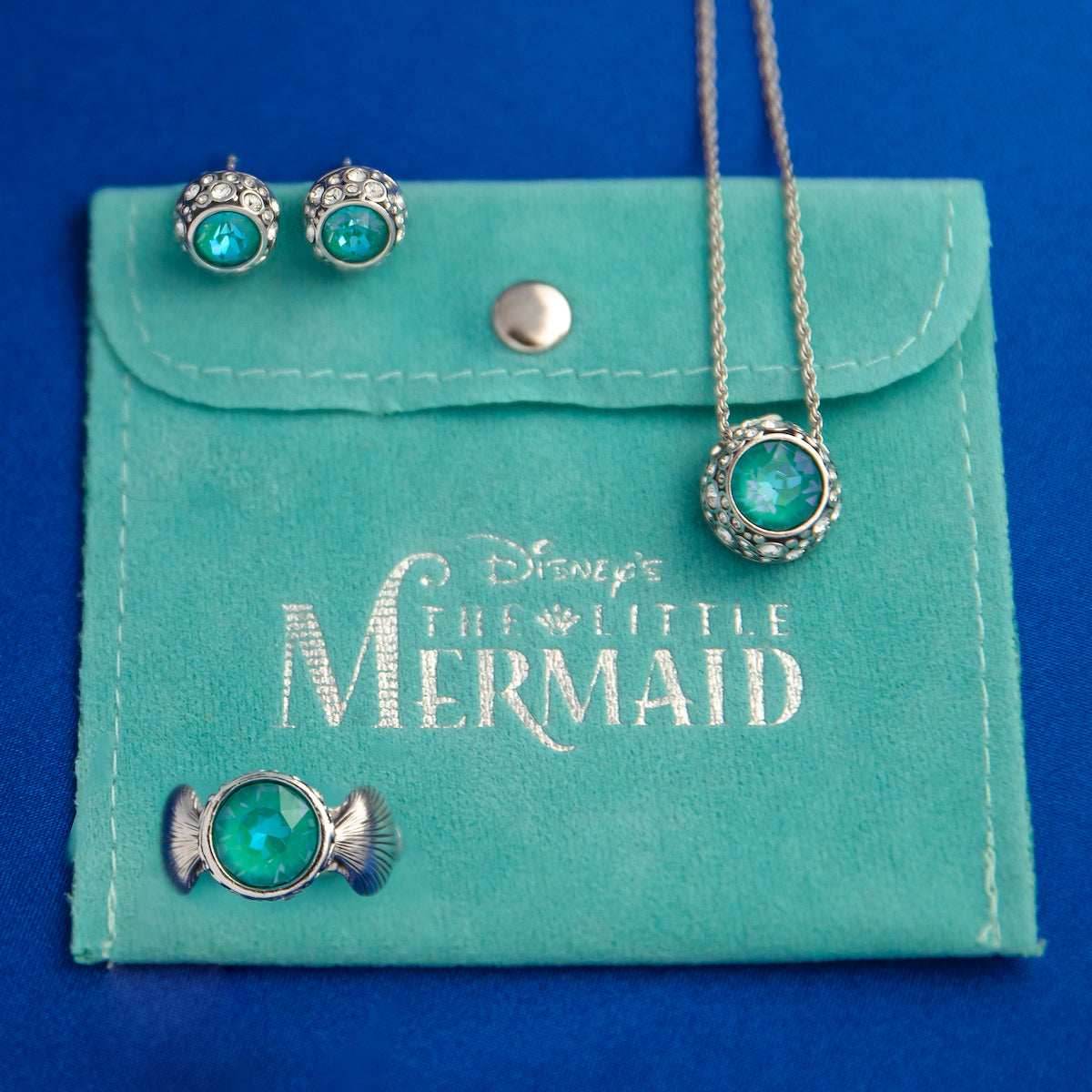Disney X RockLove THE LITTLE MERMAID Seashell & Bubble Ring - Size 5