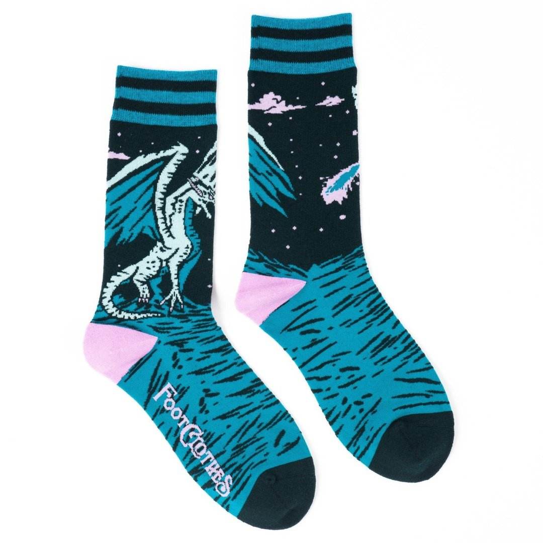 Evil AF Dragon Crew Socks - 