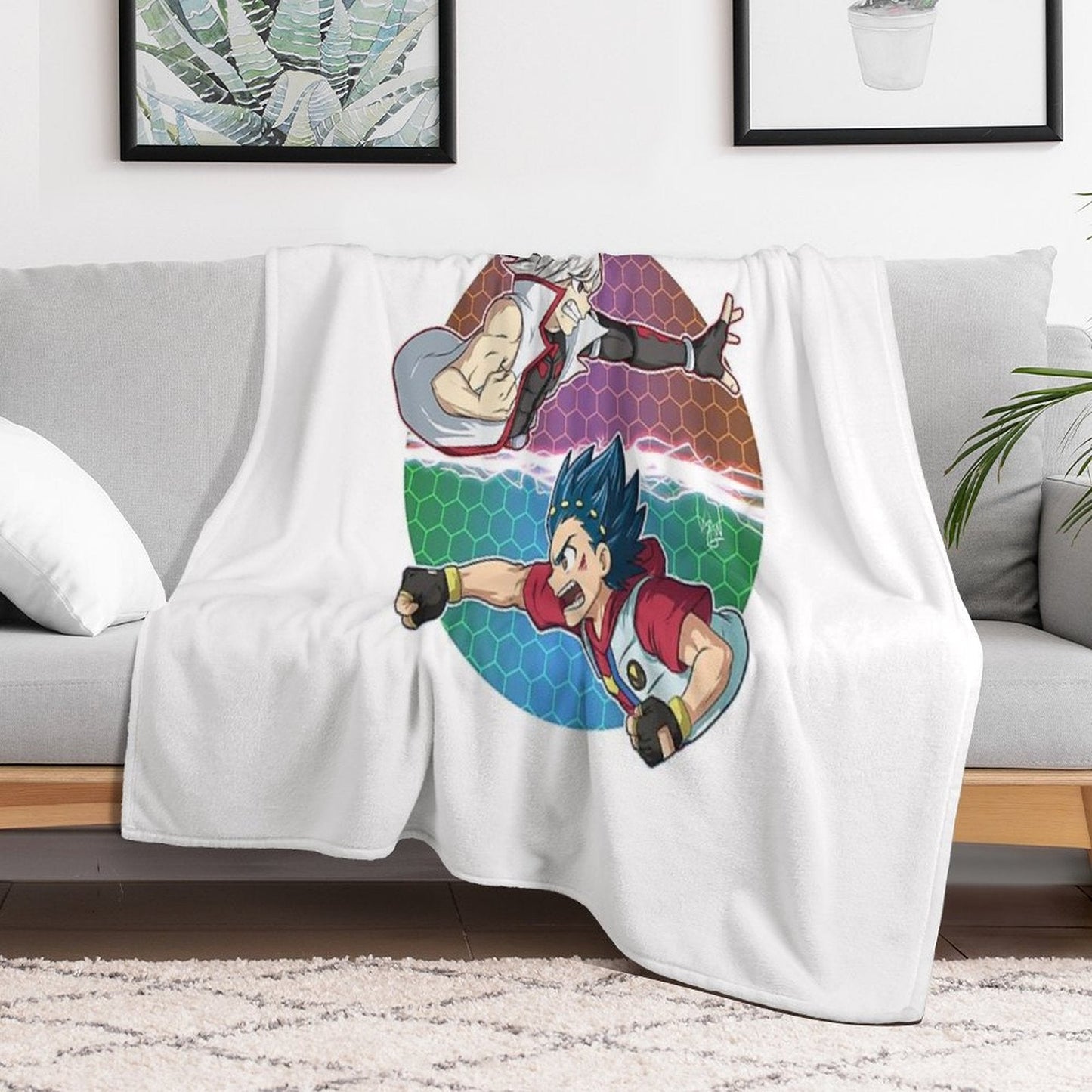 Shu Vs Valt Throw Blanket