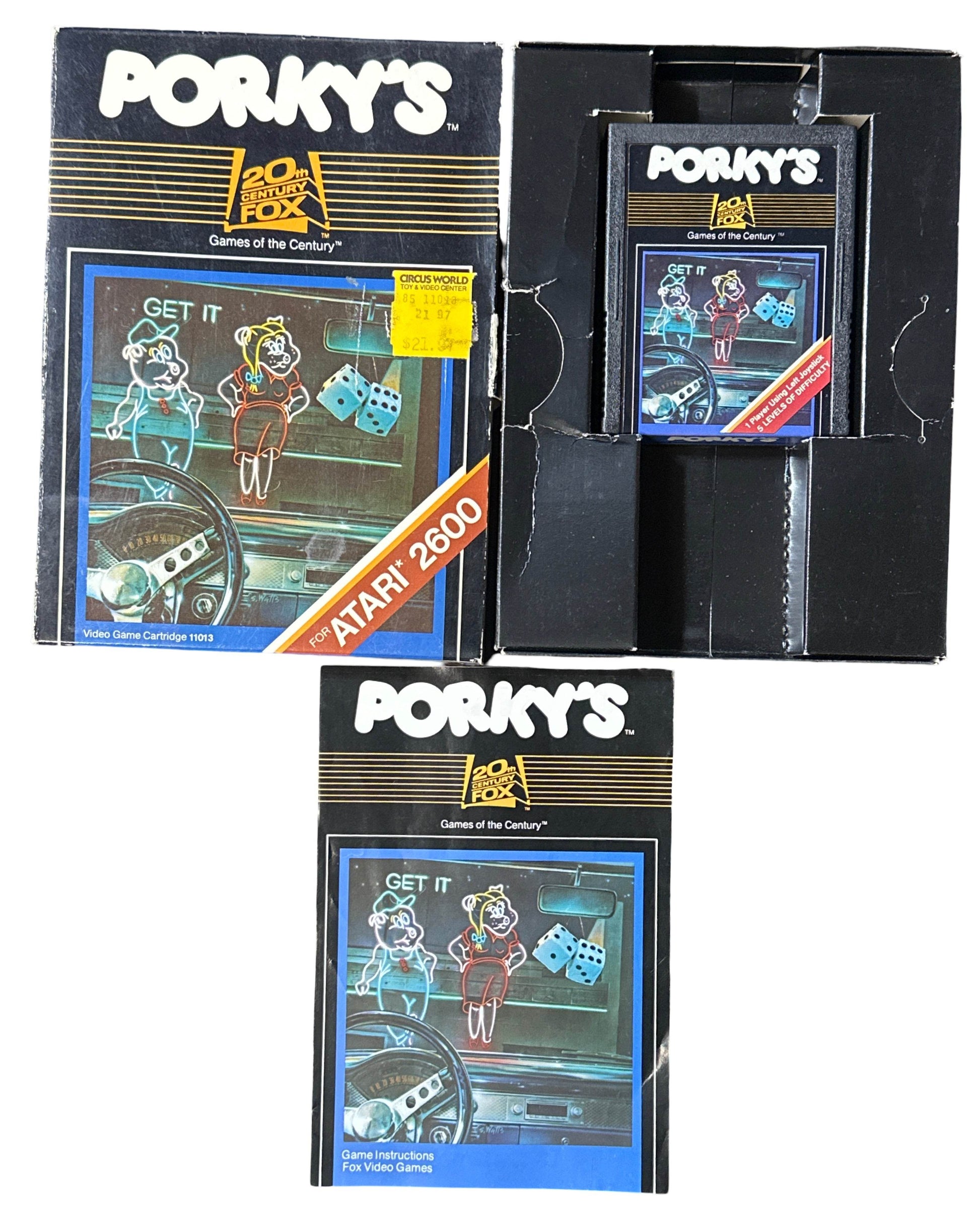 Porky's - Atari 2600 - 