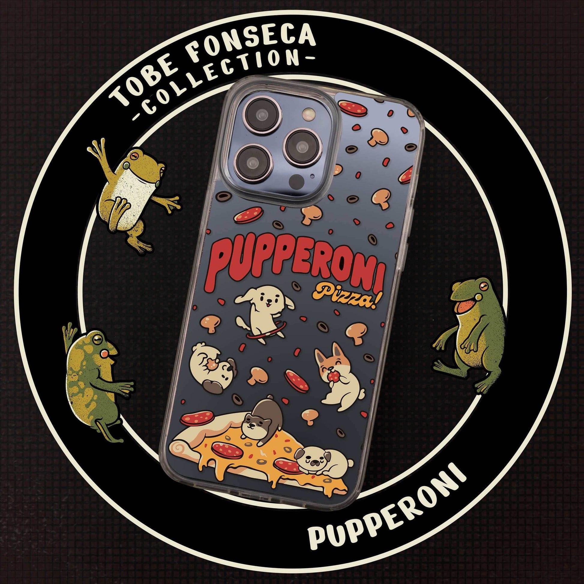 Affinity Bands X Tobe Fonseca HD Apple iPhone 14 Series Phone Case - Pupperoni / iPhone 14 Pro Max