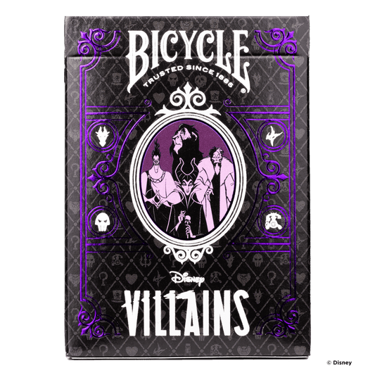 Disney Villains Inspired Playing Cards by Bicycle- Purple - 