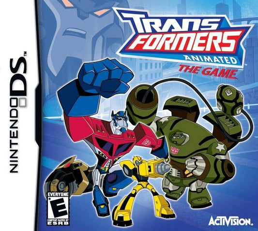 Transformers Animated: The Game (Nintendo DS) - Game Manual Only