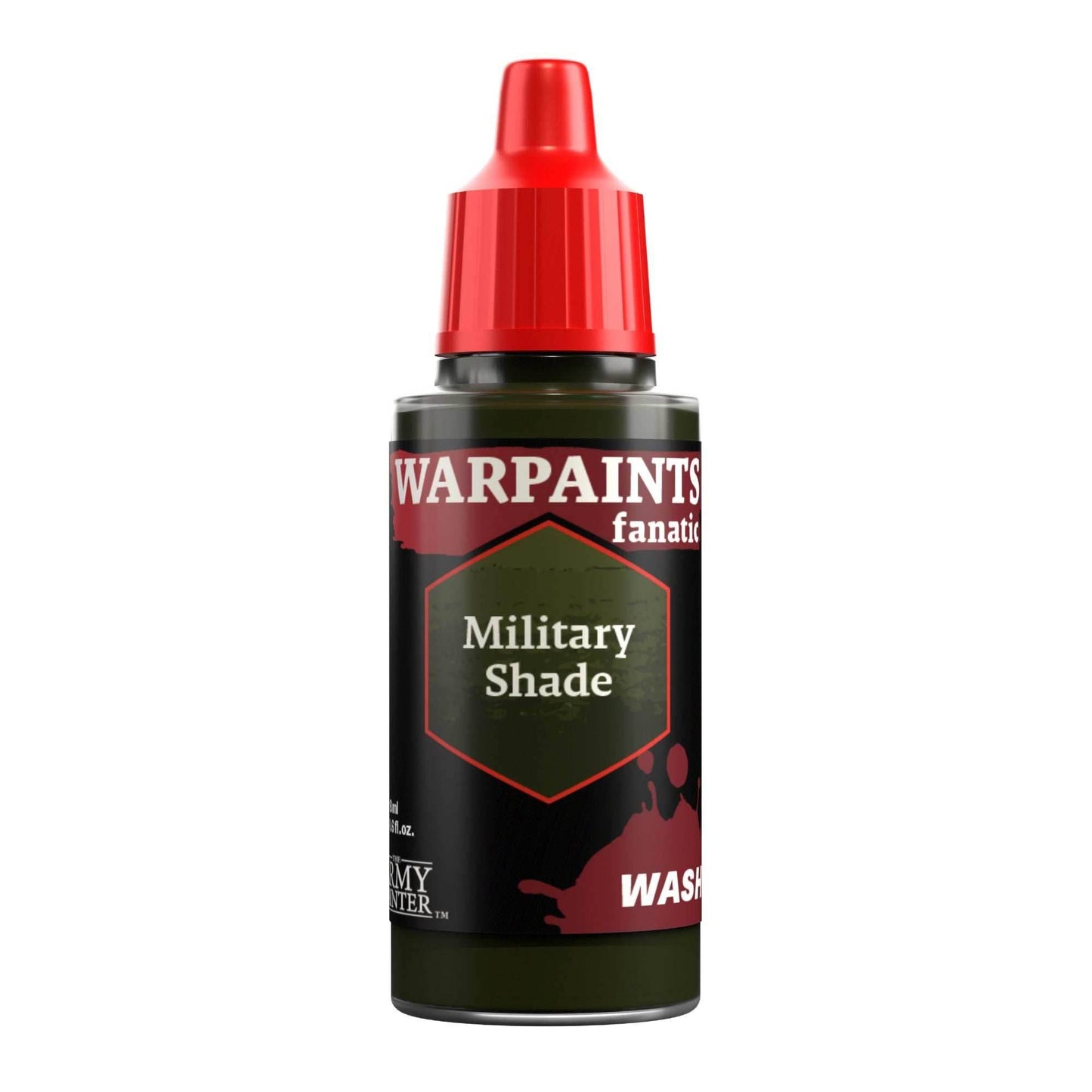 Army Painter Warpaints Fanatic: Wash - Military Shade 18ml - 