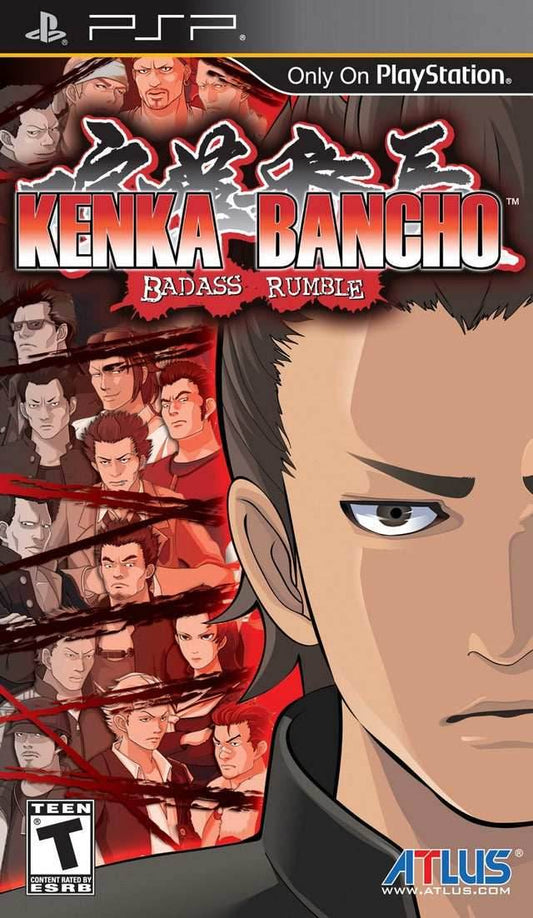 Kenka Bancho: Badass Rumble (PSP) - Game Manual Only