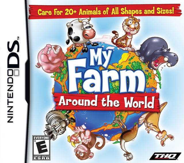 My Farm Around The World (Nintendo DS) - Game Manual Only