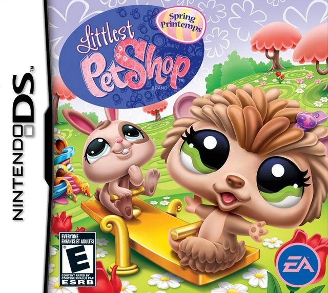 Littlest Pet Shop Spring (Nintendo DS) - Game Manual Only