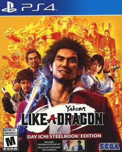 Yakuza: Like A Dragon Day Ichi Steelbook Edition (Playstation 4) - Game Only