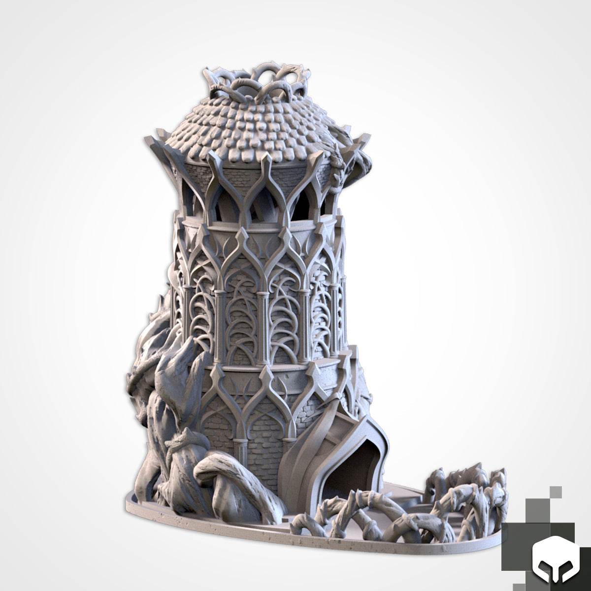 Druids Tower Dice Roller - Tier 1 / Tray