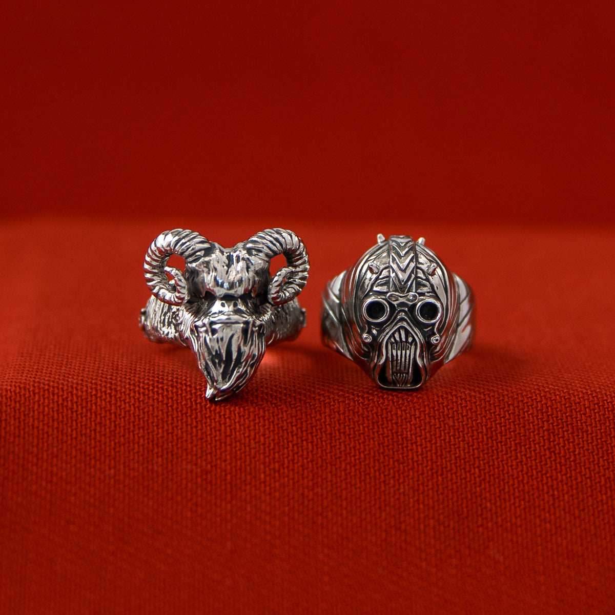 Star Wars X RockLove Tusken Raider Mask Ring - Size 6
