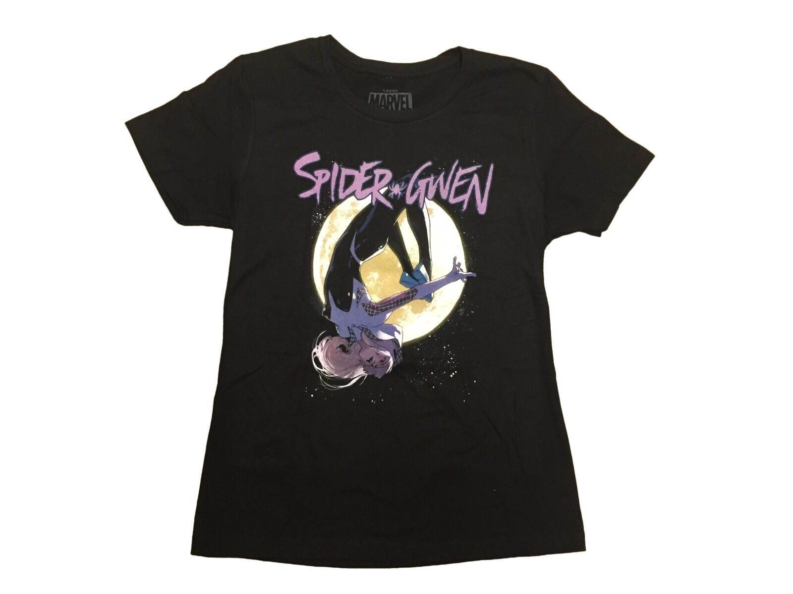Spider Gwen Moon Spider-Man Marvel Comics Junior T-Shirt - L