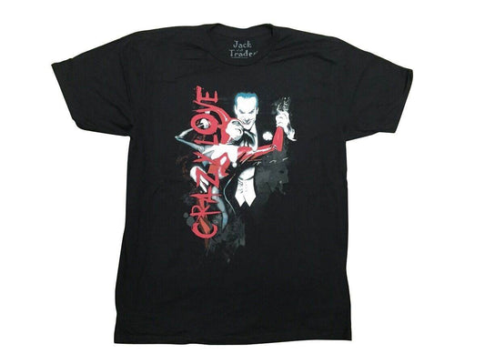 Joker And Harley Quinn Crazy Love Batman Premium Adult T-Shirt - L