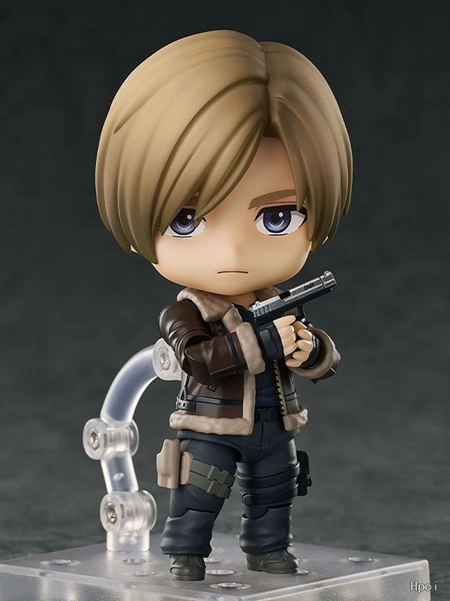 10cm Resident Evil Cute Figure, Kawaii Chibi Leon S. Kennedy Anime Action Figures