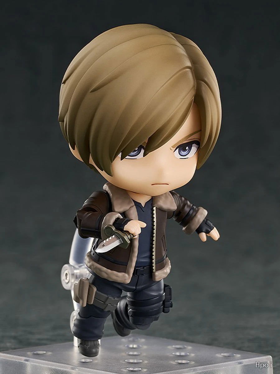 10cm Resident Evil Cute Figure, Kawaii Chibi Leon S. Kennedy Anime Action Figures