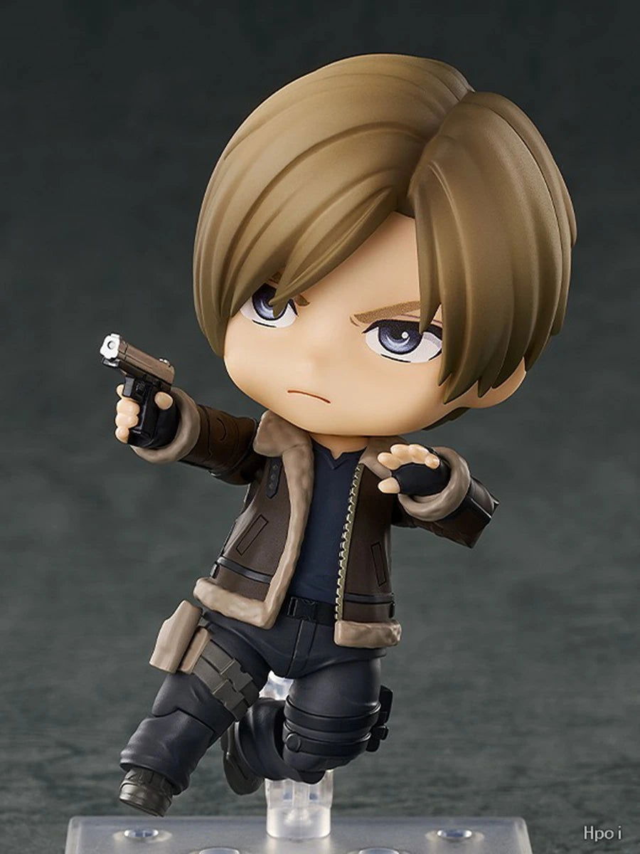 10cm Resident Evil Cute Figure, Kawaii Chibi Leon S. Kennedy Anime Action Figures