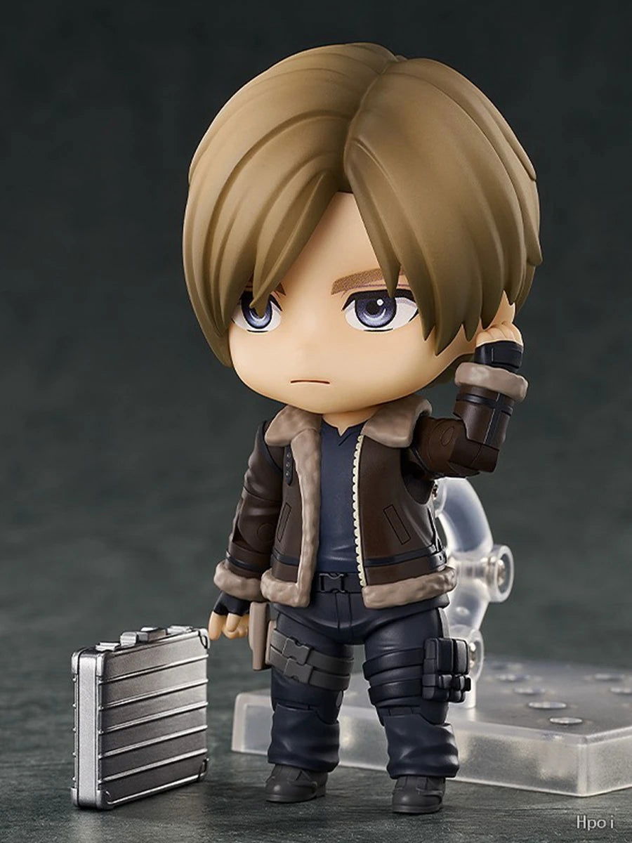 10cm Resident Evil Cute Figure, Kawaii Chibi Leon S. Kennedy Anime Action Figures