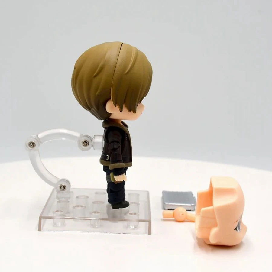 10cm Resident Evil Cute Figure, Kawaii Chibi Leon S. Kennedy Anime Action Figures