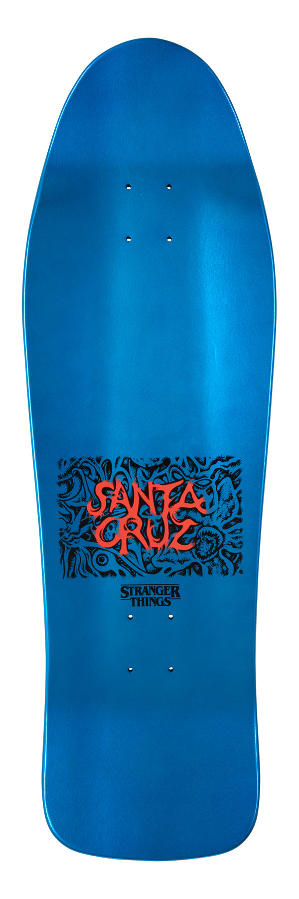 SANTA CRUZ x STRANGER THINGS KNOX HELLFIRE PIT 10.07" SKATEBOARD DECK