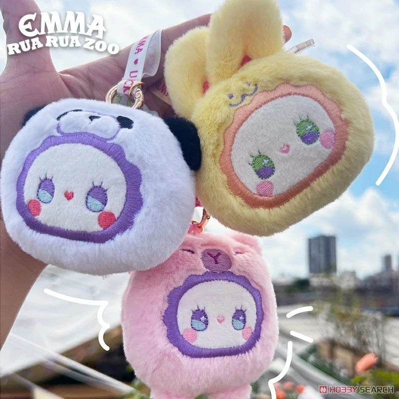 LUCKY EMMA Rua Rua Zoo Scented Plushes Keychain Series (1 Blind Box) - 
