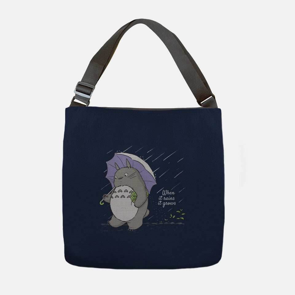 When It Rains - None / Navy / 16x16