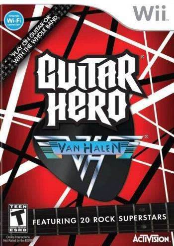 Guitar Hero: Van Halen (Wii) - Game Manual Only