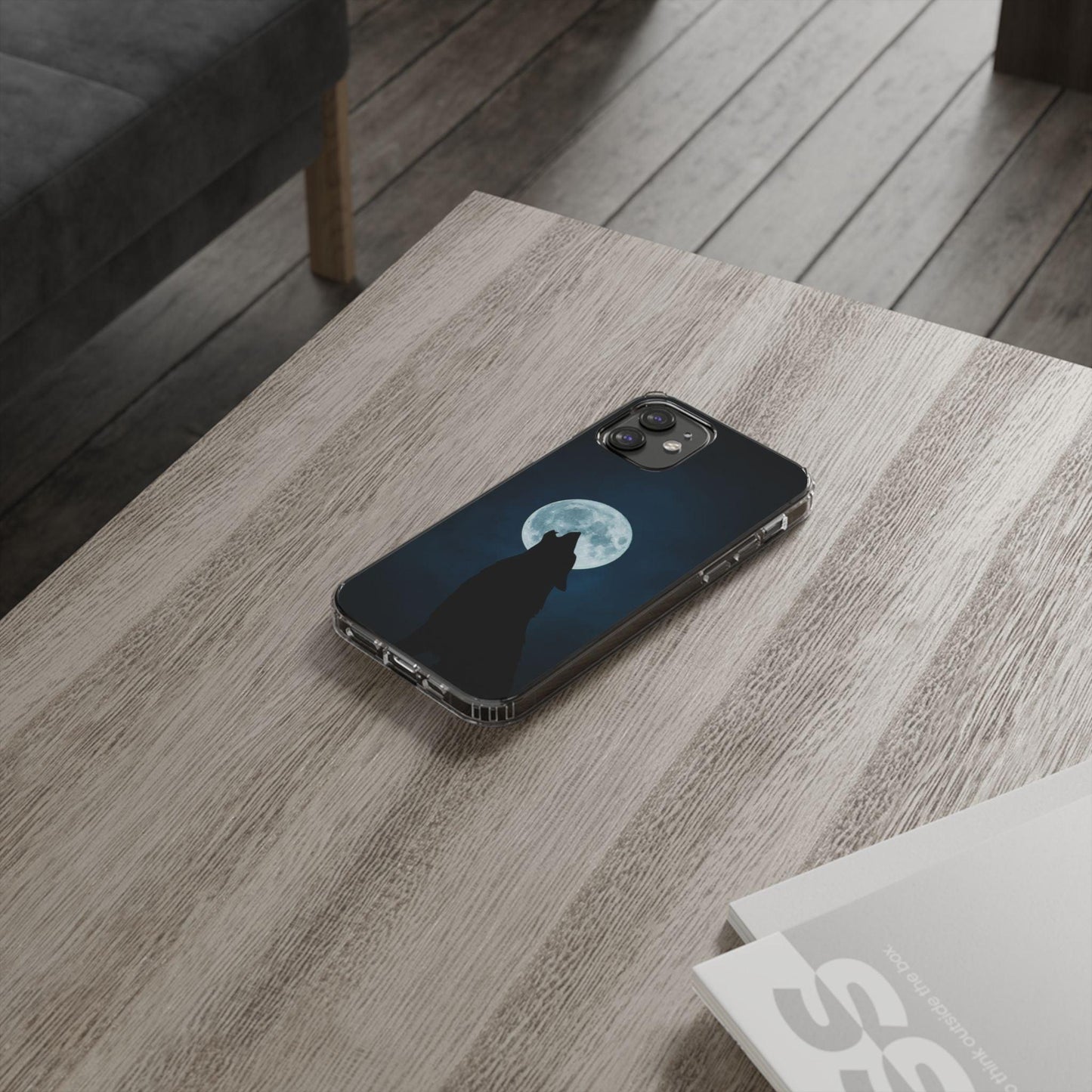 Full Moon and Wolf Clear Cases