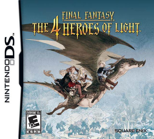 Final Fantasy: The 4 Heroes of Light (Nintendo DS) - Game Manual Only