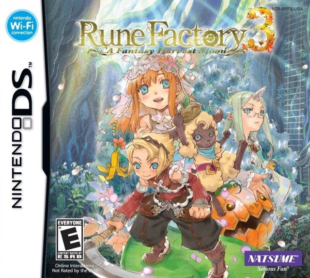 Rune Factory 3: A Fantasy Harvest Moon (Nintendo DS) - Game Manual Only