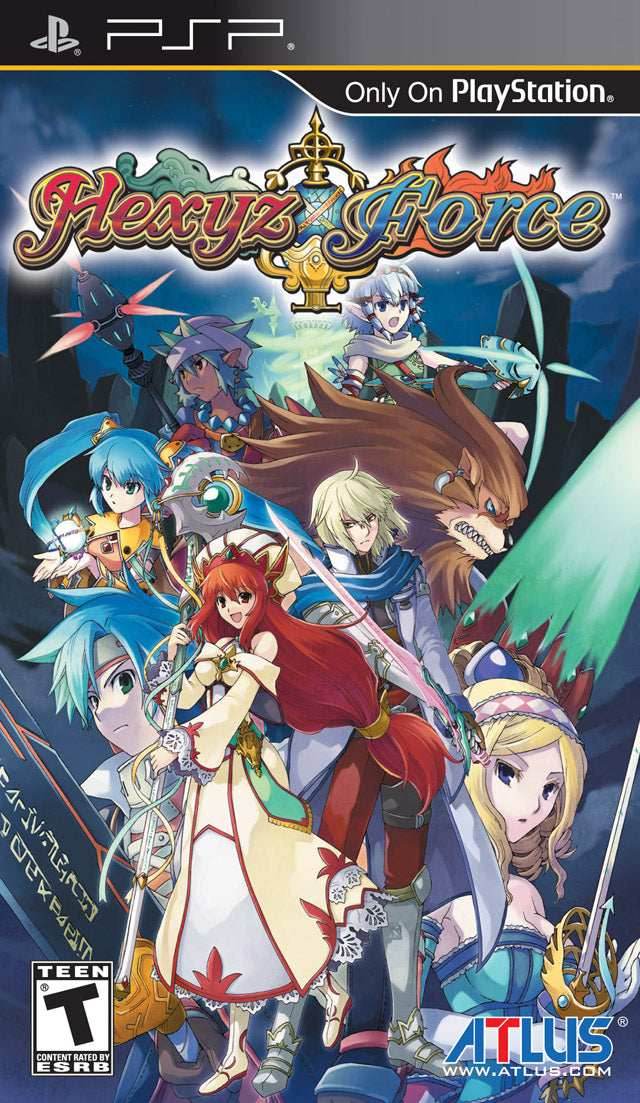 Hexyz Force (PSP) - Game Manual Only