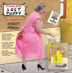 Lost Puppy Adult Funny Sat On Puppy Costume